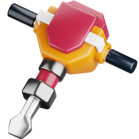 Jackhammer  3D Icon