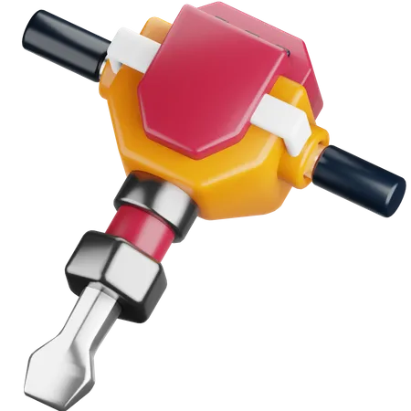 Jackhammer  3D Icon