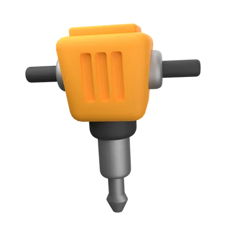 Jackhammer  3D Icon