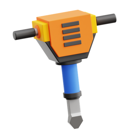 Jackhammer  3D Icon