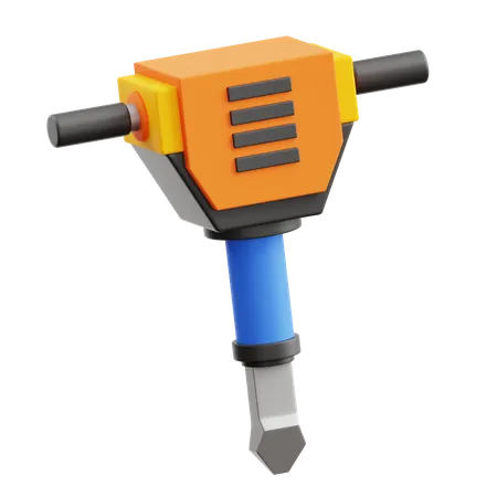 Jackhammer  3D Icon