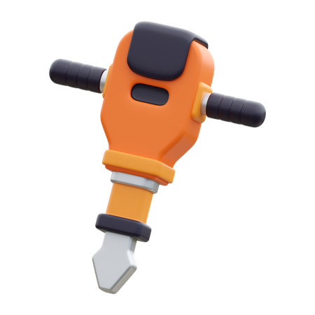 Jackhammer  3D Icon