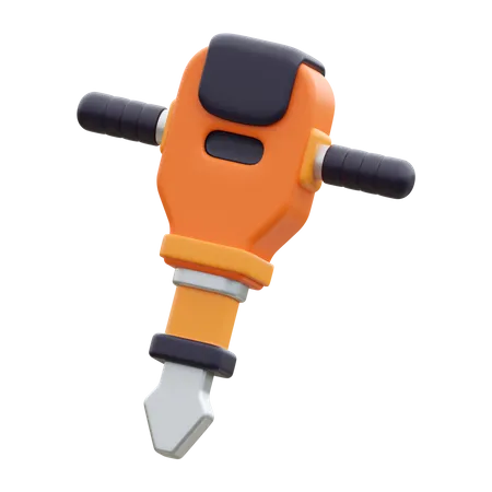 Jackhammer  3D Icon