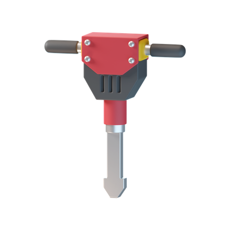 Jackhammer  3D Icon