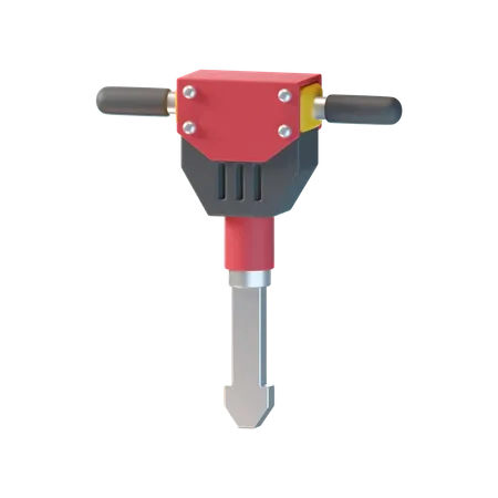 Jackhammer  3D Icon