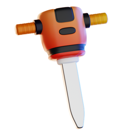 Jackhammer  3D Icon