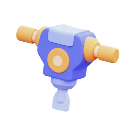 Jackhammer  3D Icon