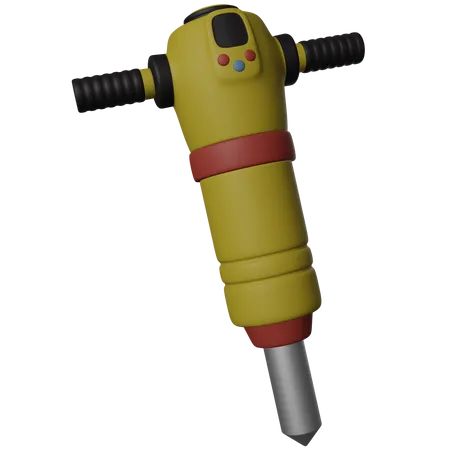 Jackhammer  3D Icon