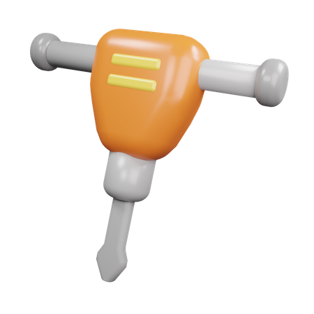 Jackhammer  3D Icon