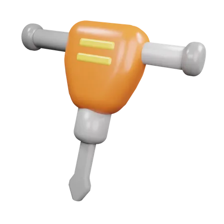 Jackhammer  3D Icon