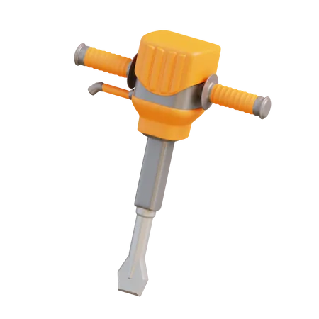 Jackhammer  3D Icon