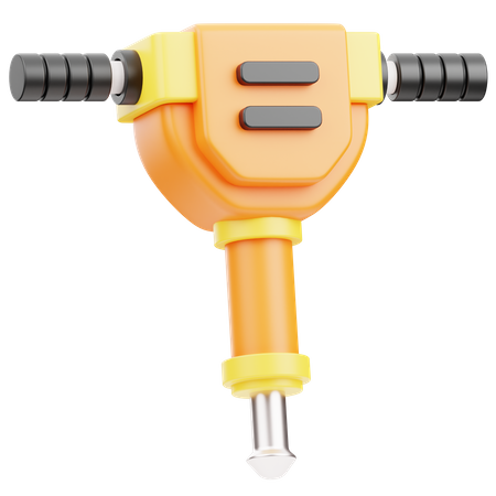 Jackhammer  3D Icon