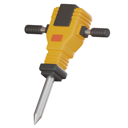 Jackhammer  3D Icon