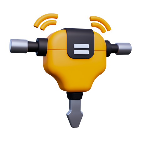 Jackhammer  3D Icon