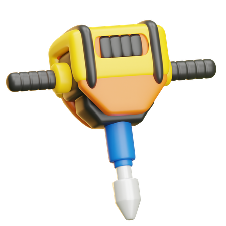 Jackhammer  3D Icon