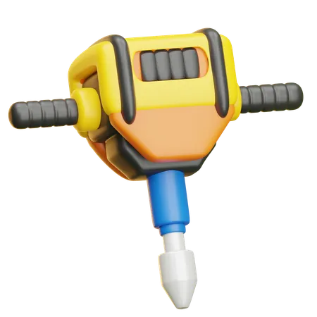 Jackhammer  3D Icon