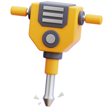 Jackhammer  3D Icon