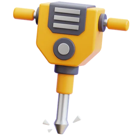 Jackhammer  3D Icon
