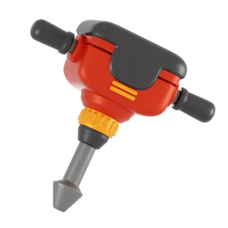 Jackhammer  3D Icon