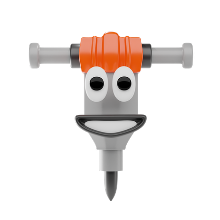 Jackhammer  3D Icon