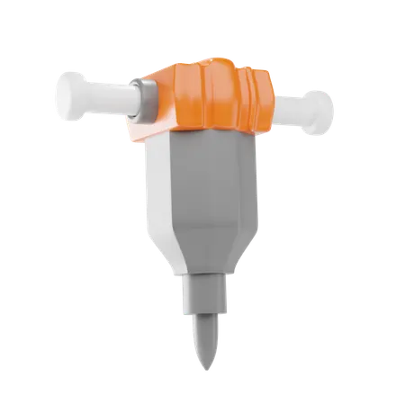 Jackhammer  3D Icon