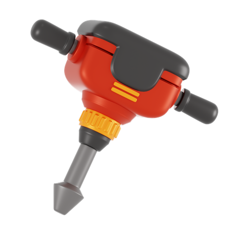 Jackhammer  3D Icon