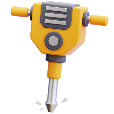 Jackhammer  3D Icon