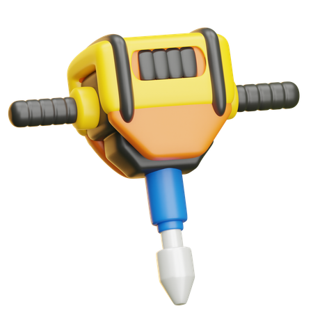 Jackhammer  3D Icon