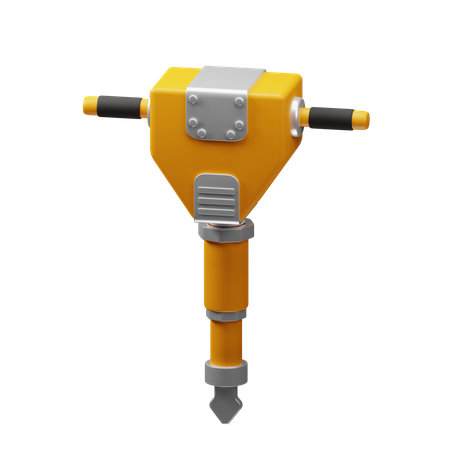 Jackhammer  3D Icon