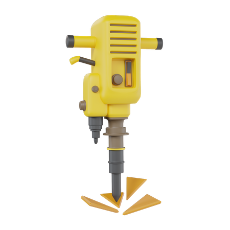 Jackhammer  3D Icon