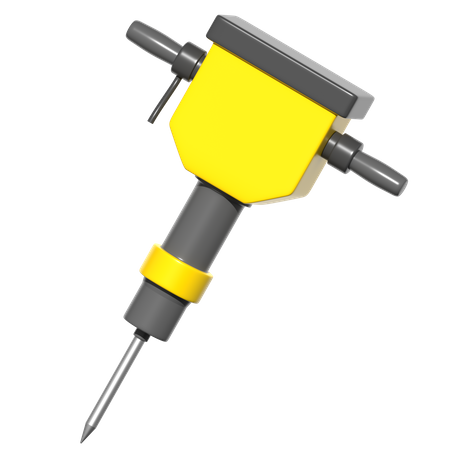 Jackhammer  3D Icon