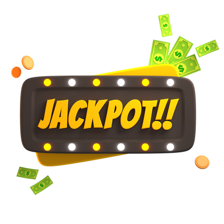 Jackpot  3D Illustration