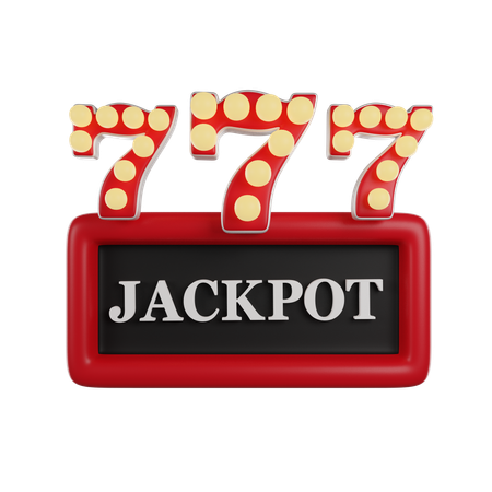 Jackpot 777  3D Icon