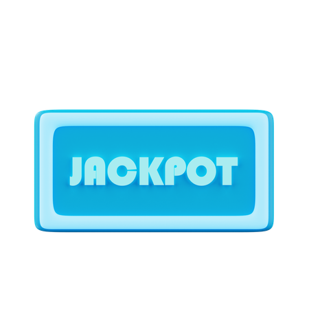 Jackpot brilhante  3D Icon