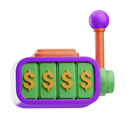 Jackpot-Gewinn im Lotto  3D Icon