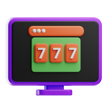 Jackpot Lottery  3D Icon