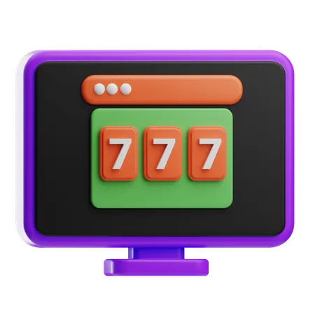 Jackpot Lottery  3D Icon