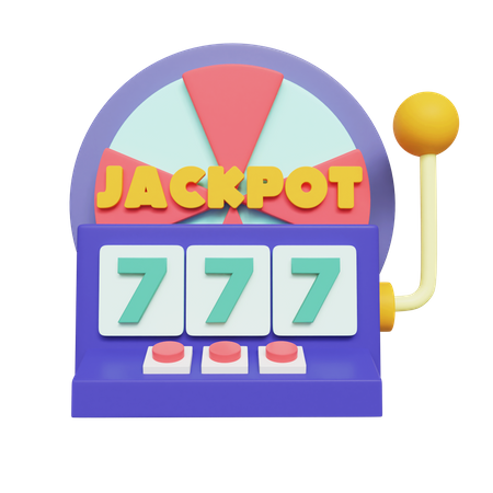 Jackpot-Maschine  3D Icon