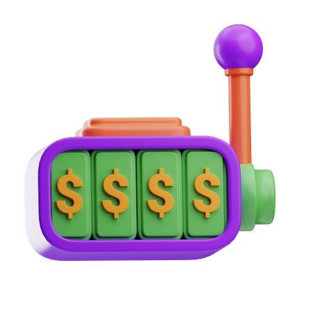 Jackpot win Lottery  3D Icon