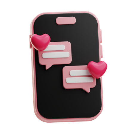 J'adore discuter  3D Icon