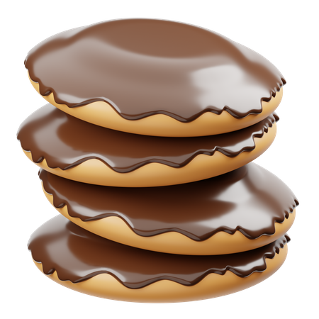 Jaffa Cake  3D Icon