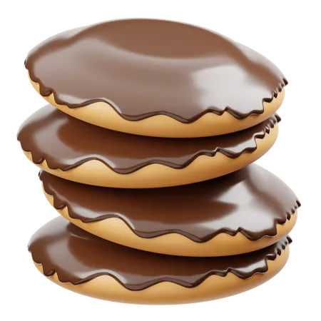 Jaffa Cake  3D Icon