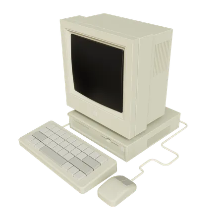 Vintage-PC  3D Icon