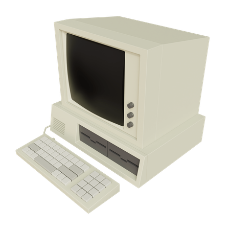 Vintage-PC  3D Icon