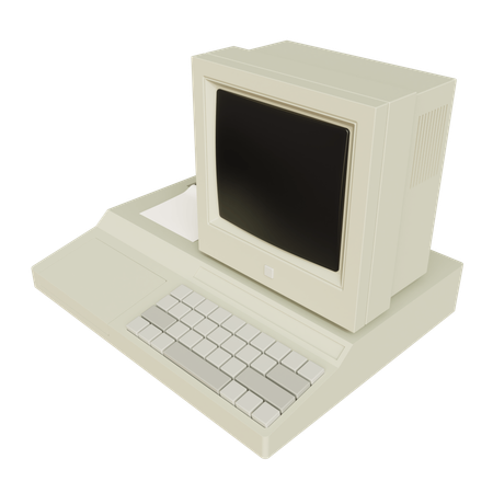 Vintage-PC  3D Icon