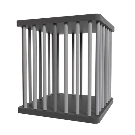 Jail  3D Icon