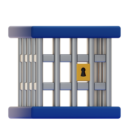 JAIL  3D Icon