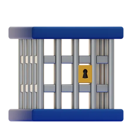 JAIL  3D Icon