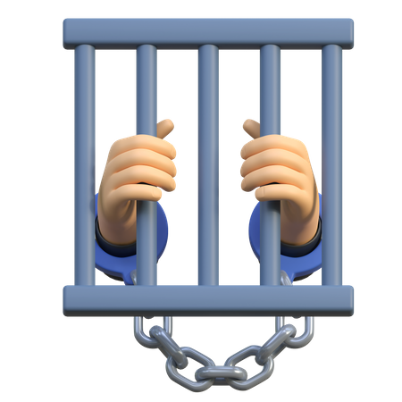 Jail  3D Icon