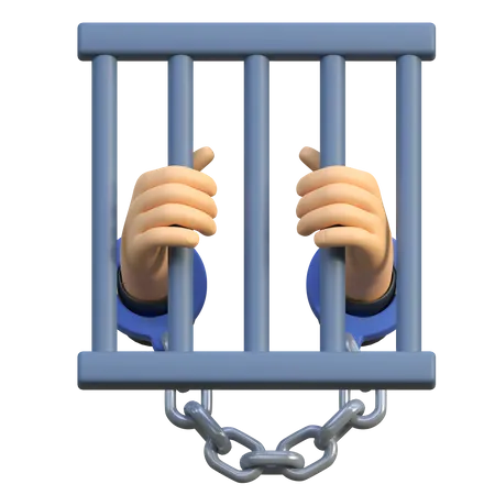 Jail  3D Icon